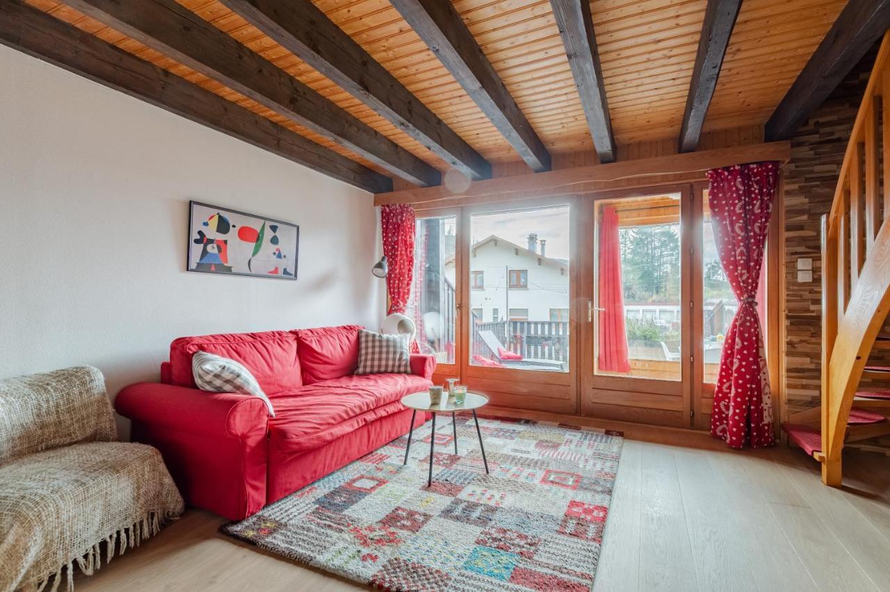 Apartament Kione - Duplex Avec Terrasse La Bresse Zewnętrze zdjęcie